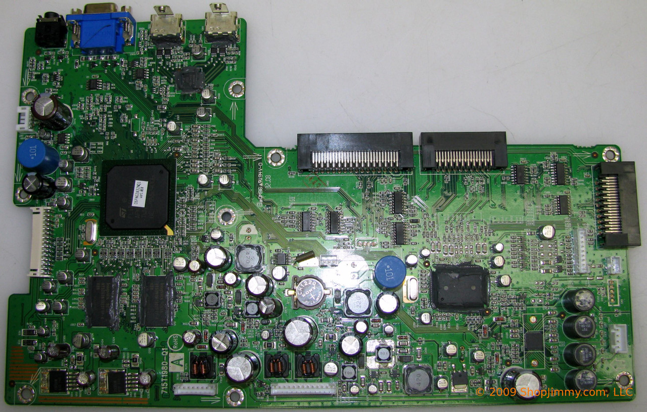 Sony CBPF8G3NQ2 (7151980-Q1, (T)8G3NQ2) Main Board for KLH-W32