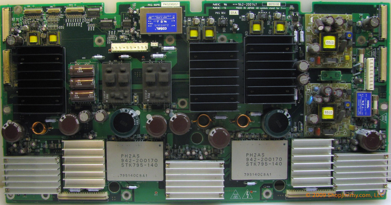 NEC PKG3302G1 (942-200147) Sustain Board