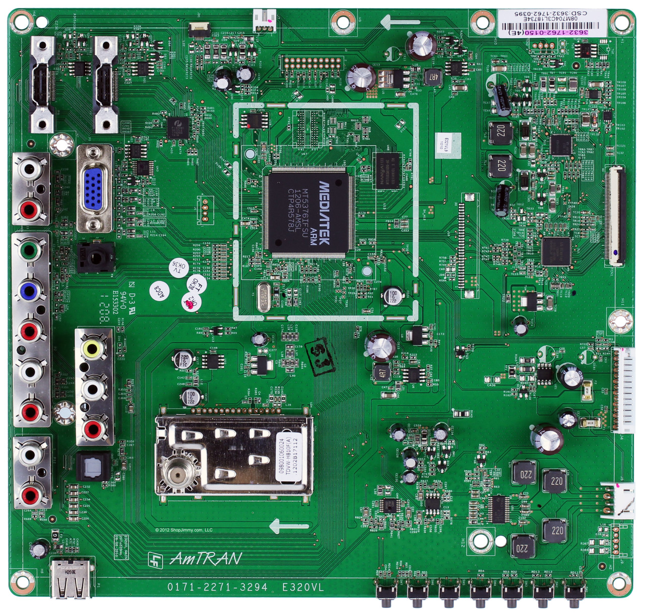 Vizio 3632-1762-0150 (0171-2271-3294) Main Board for E321VL