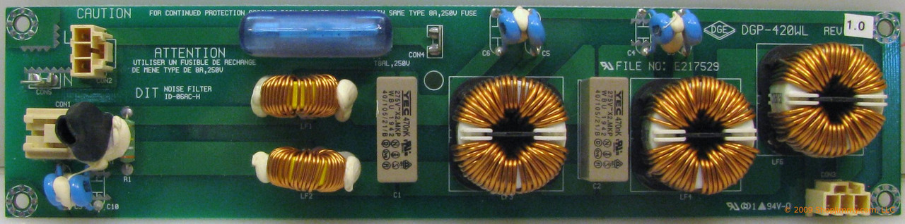 Gateway ID-06AC-H (DGP-420WL) Noise Filter for GTW-P42M102