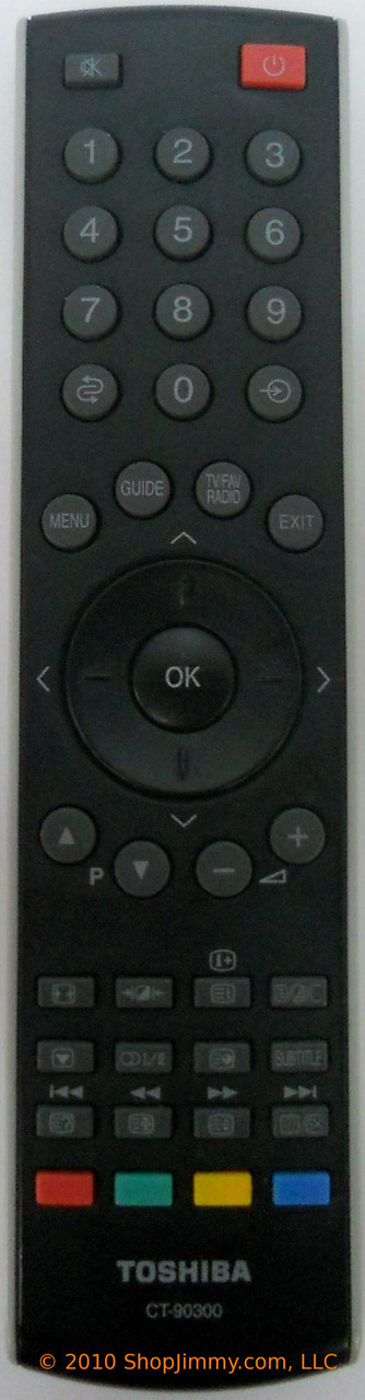 Toshiba CT-90300 Remote Control