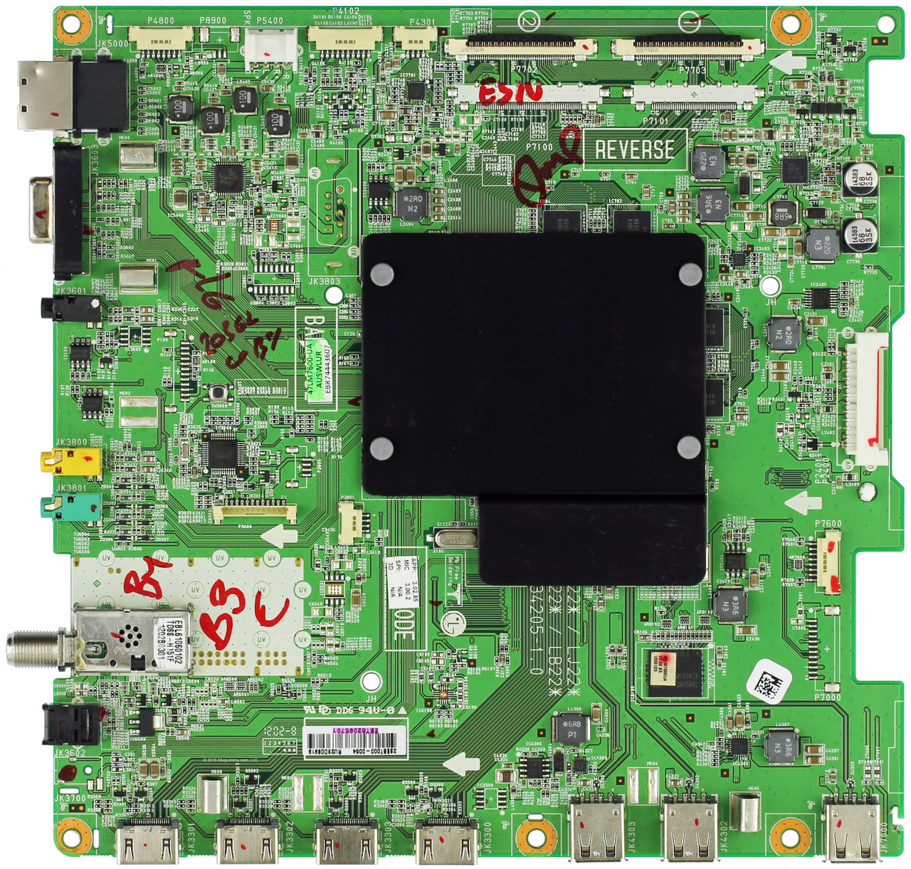 LG EBT62095701 (EAX64434205-1.0, EBR74443607) Main Board