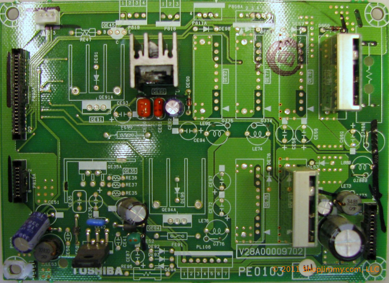 Toshiba Low B Board (PE0103E-2, V28A00009702)