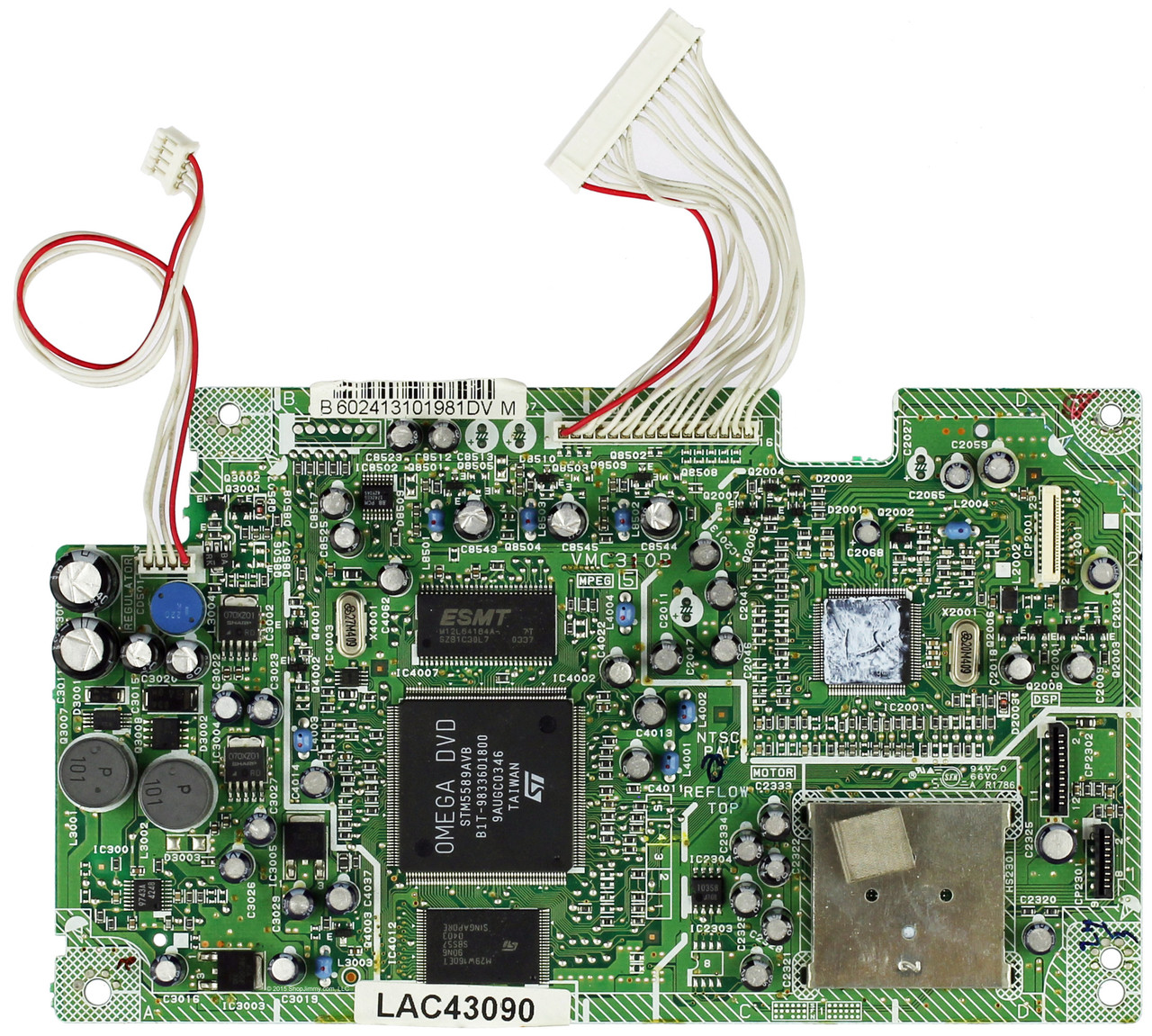 Sansui LAC343090 (VMC310B) DVD Board