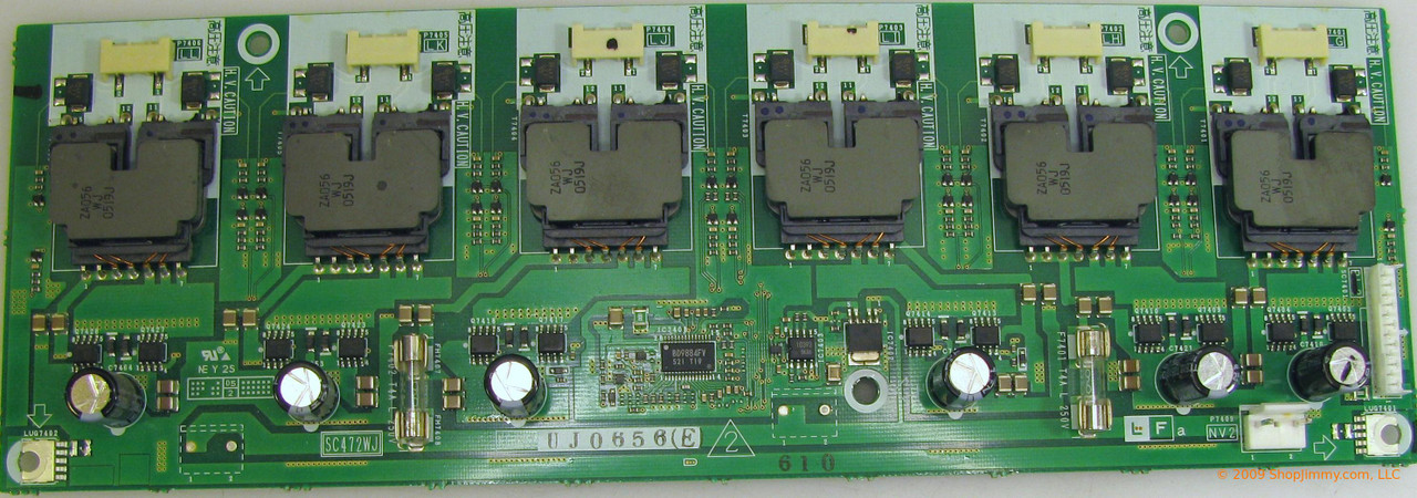 Sharp DUNTKC472UJ06 (KC472, SC472WJ) Backlight Inverter 2