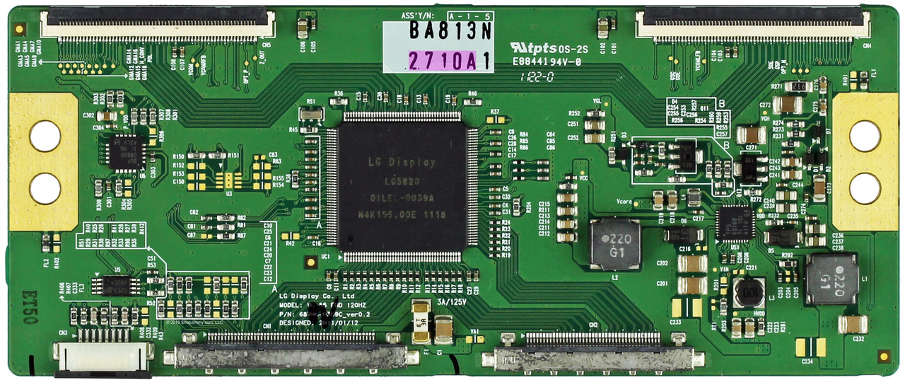 Vizio 6871L-2710A (6870C-0369C) T-Con Board for M3D550SR