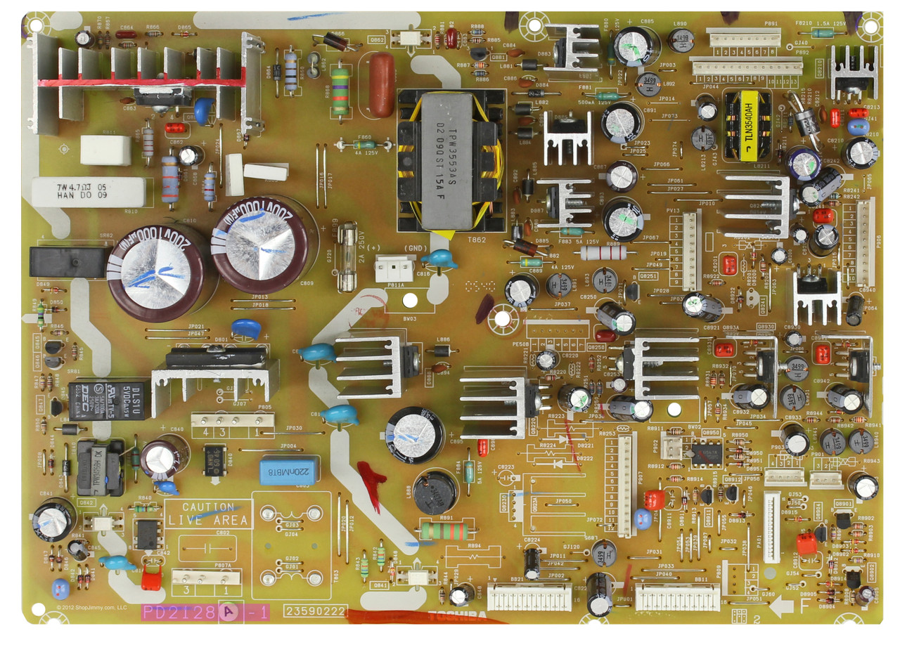 Toshiba 23590222 Power Supply for 52HM85