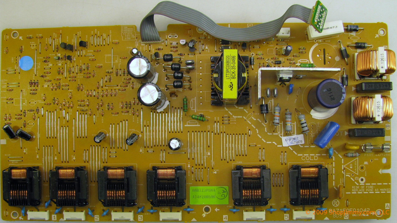 Funai 1FSA10280 (BA7F0F01042, A74F2MUT) MUT Board