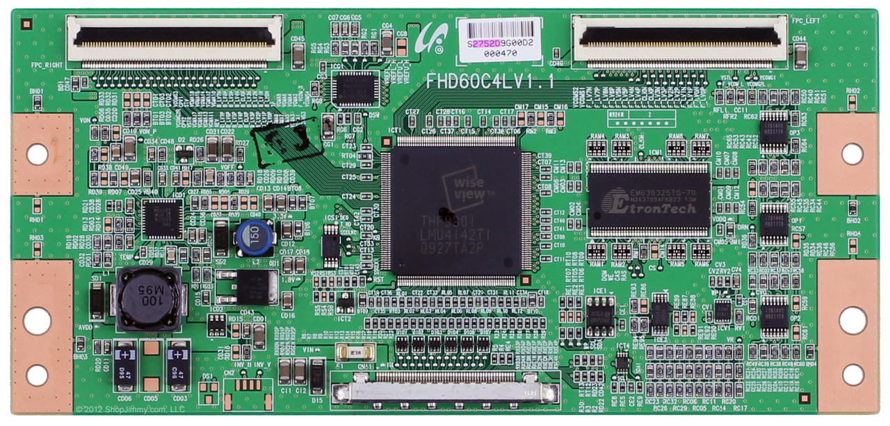 Samsung LJ94-02752D (FHD60C4LV1.1) T-Con Board