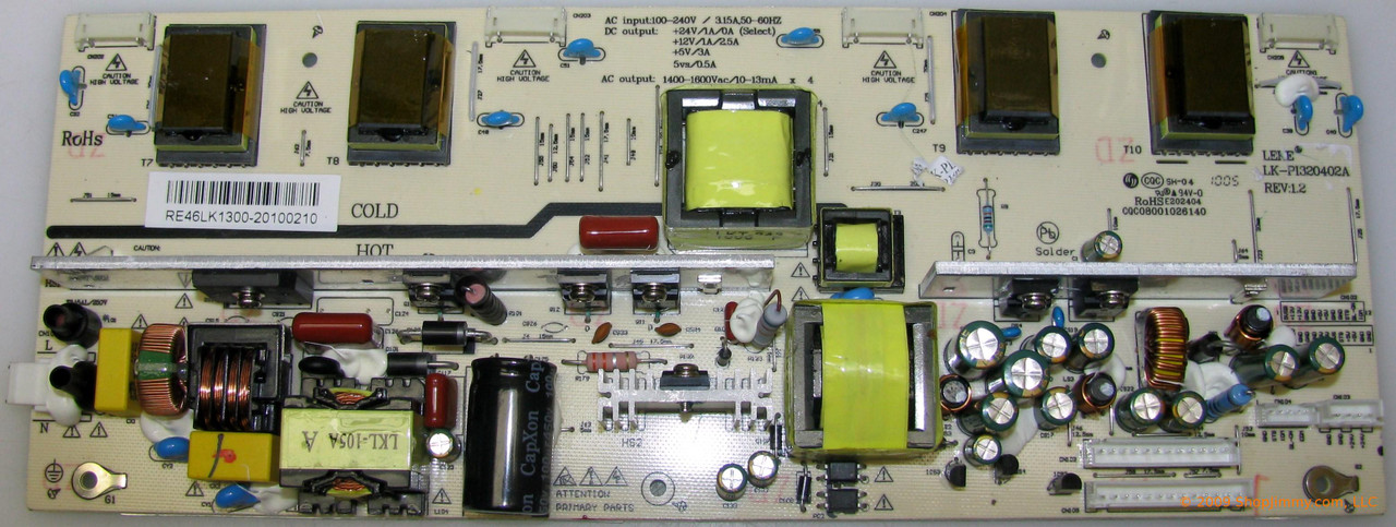 Leke LK-PI320402A Power Supply / Backlight Inverter