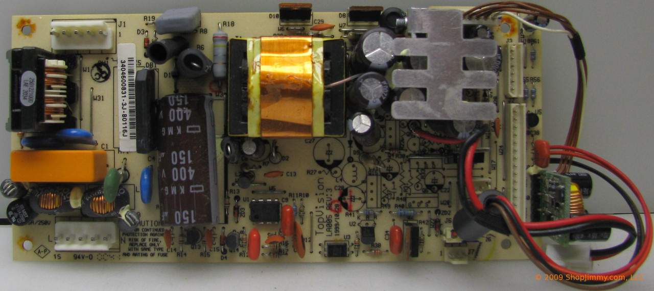 Sceptre 34.04600.831 Power Supply for PT18W