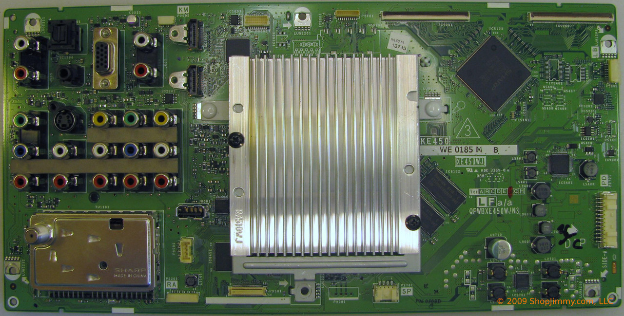 Sharp DUNTKE450FM01 (KE450, XE450WJ, QPWBXE450WJN3) Main Board