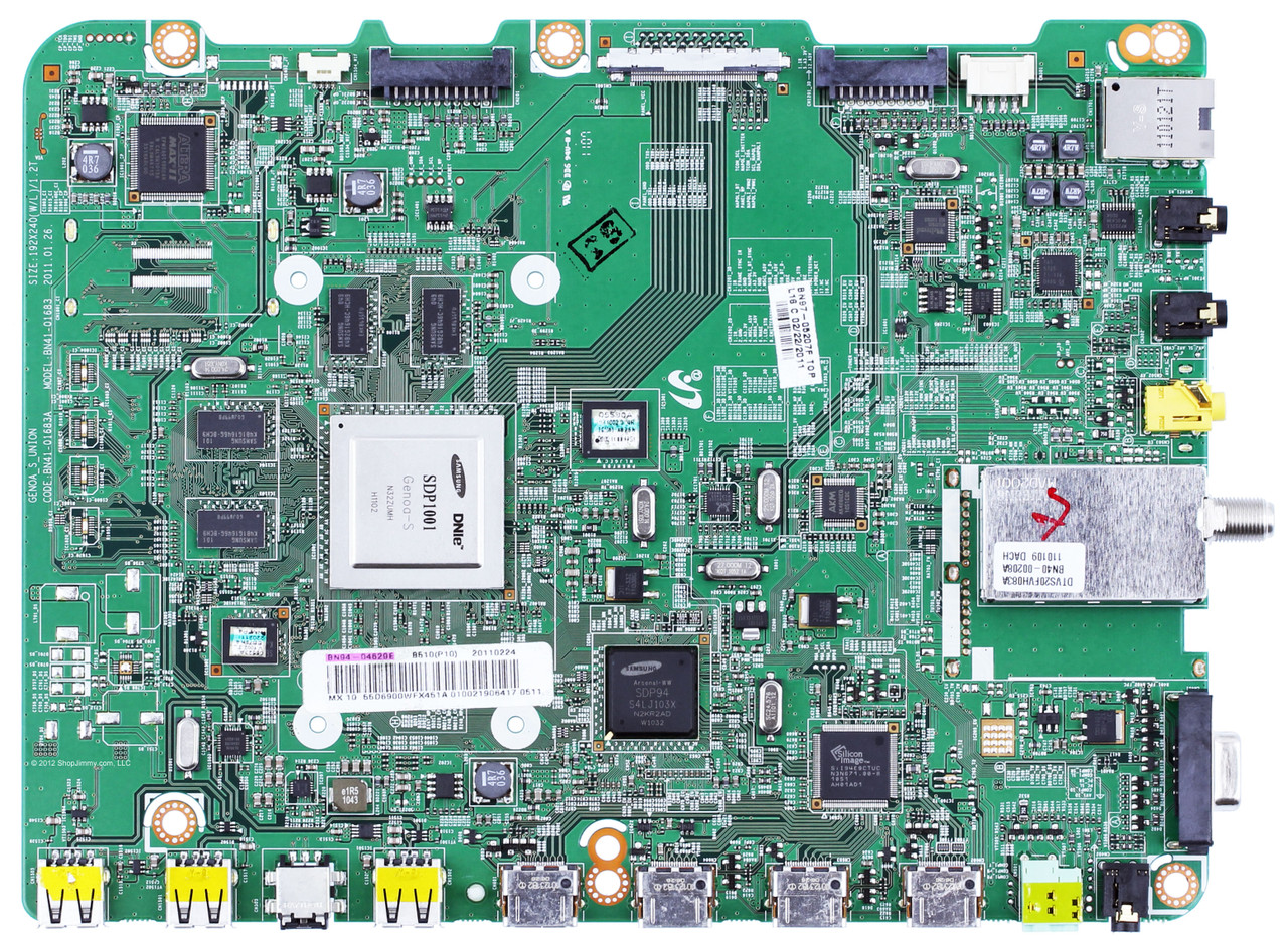 Samsung BN94-04629E Main Board for UN55D6900WFXZA