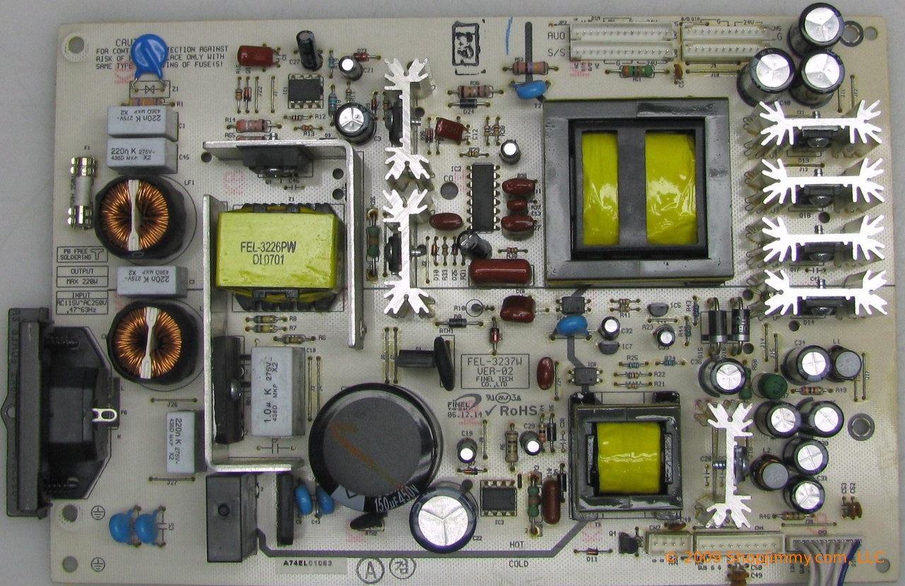 Daewoo FEL-3237W VER-02 Power Supply for DLT-32C2