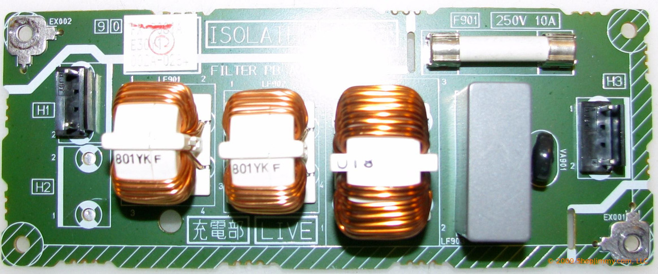 JVC FX-9081A (CKG0190-B01-1) Filter PB Assy for GD-V4210PZW-G