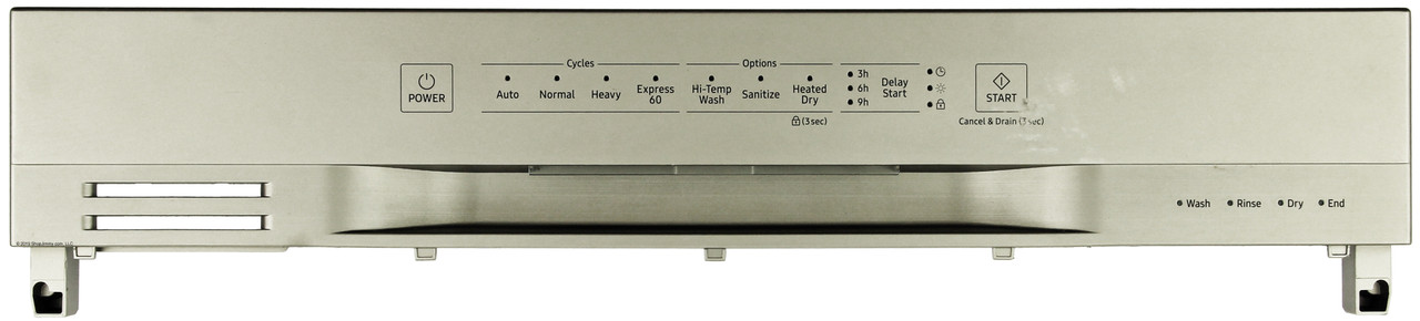 Samsung Dishwasher DD81-02197A Control Panel