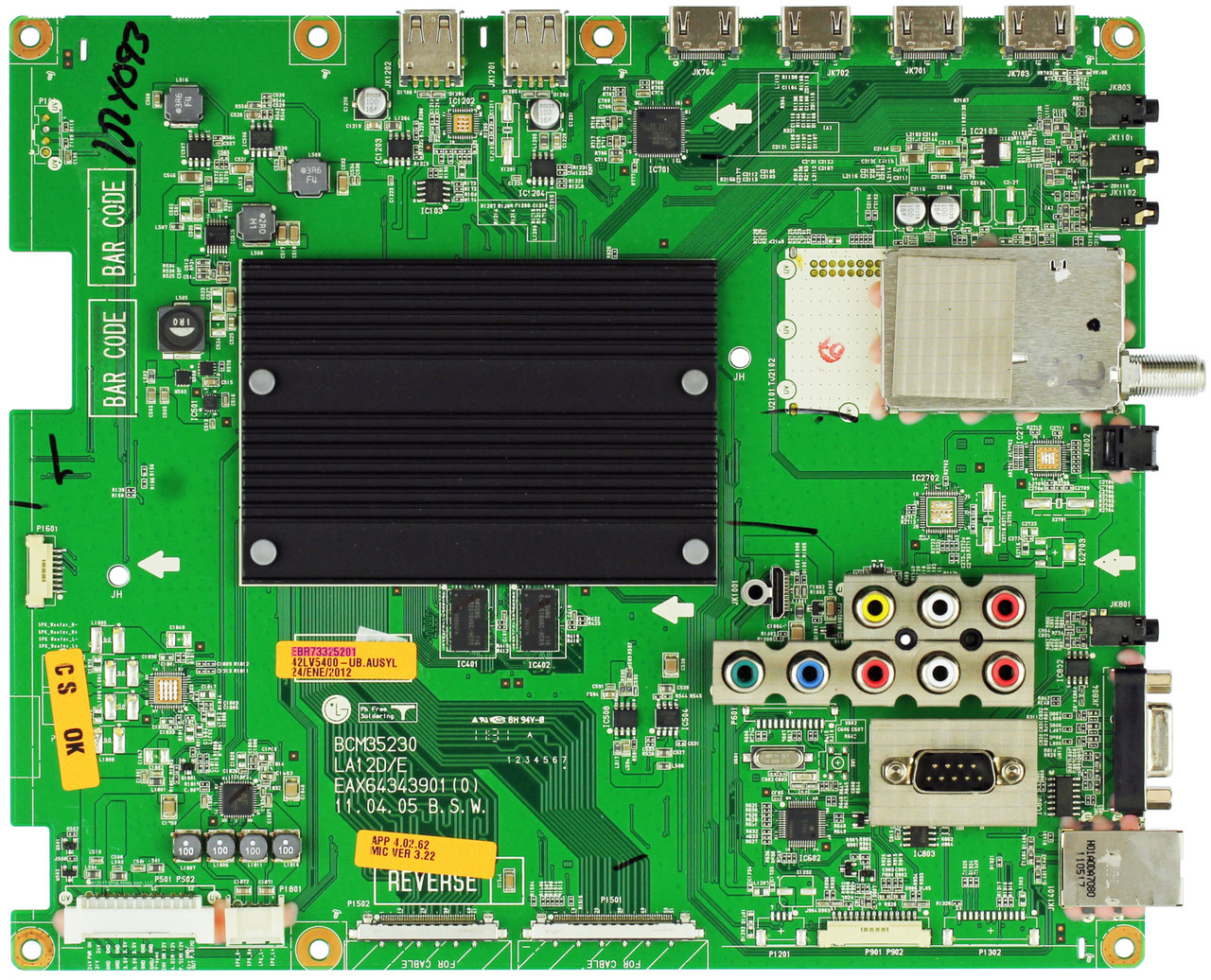 LG EBR73325201 (EAX63333405(0)) Main Board for 42LV5400-UB
