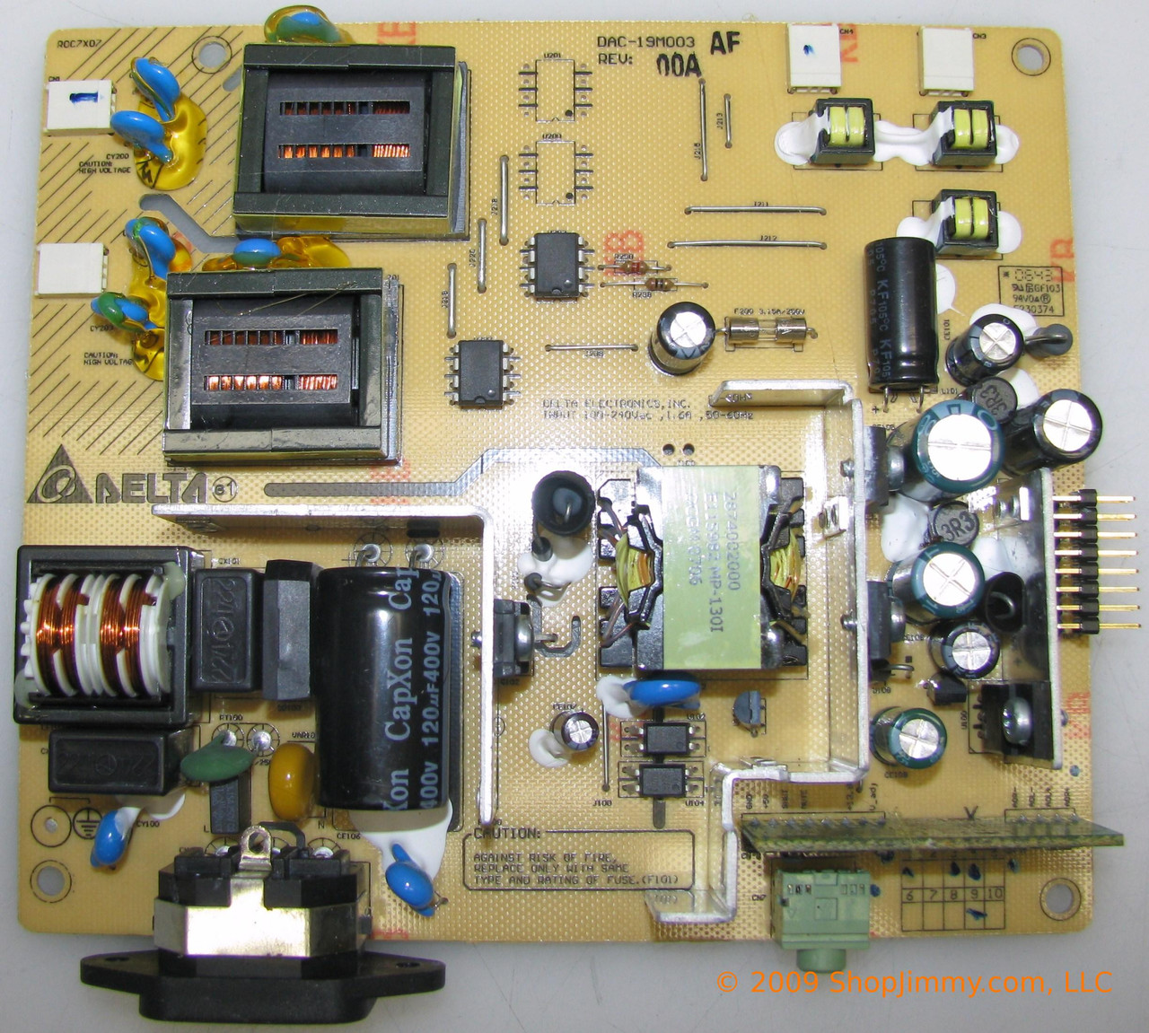 CMO 27-D007775 (DAC-19M003) Power Supply / Backlight Inverter