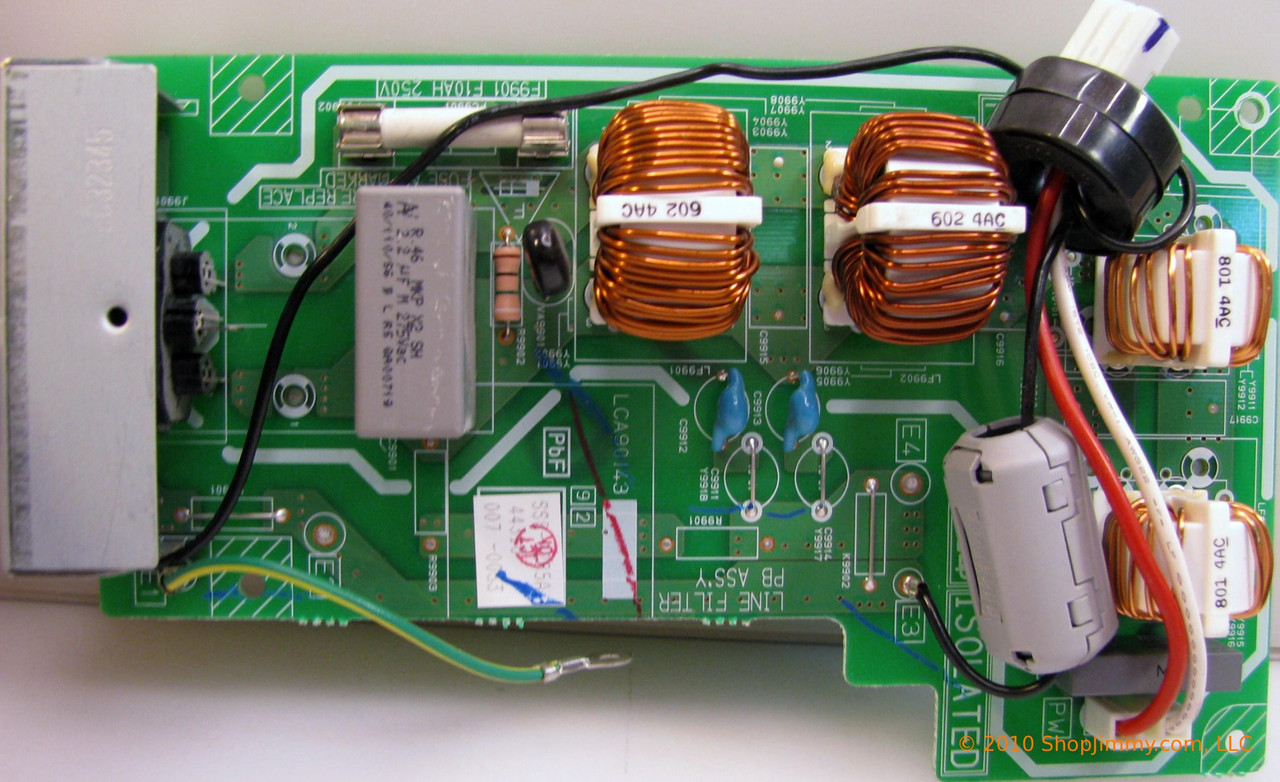 JVC SSB-9297A (LCA90143, LCB90143) Power Filter