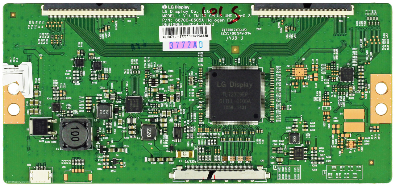 Sceptre 6871L-3772A T-Con Board