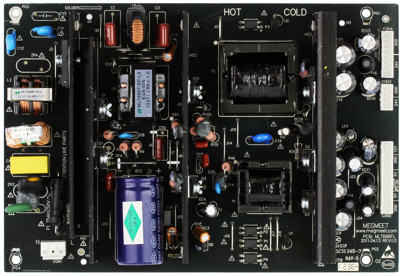 Sceptre MLT666FL Power Supply Unit