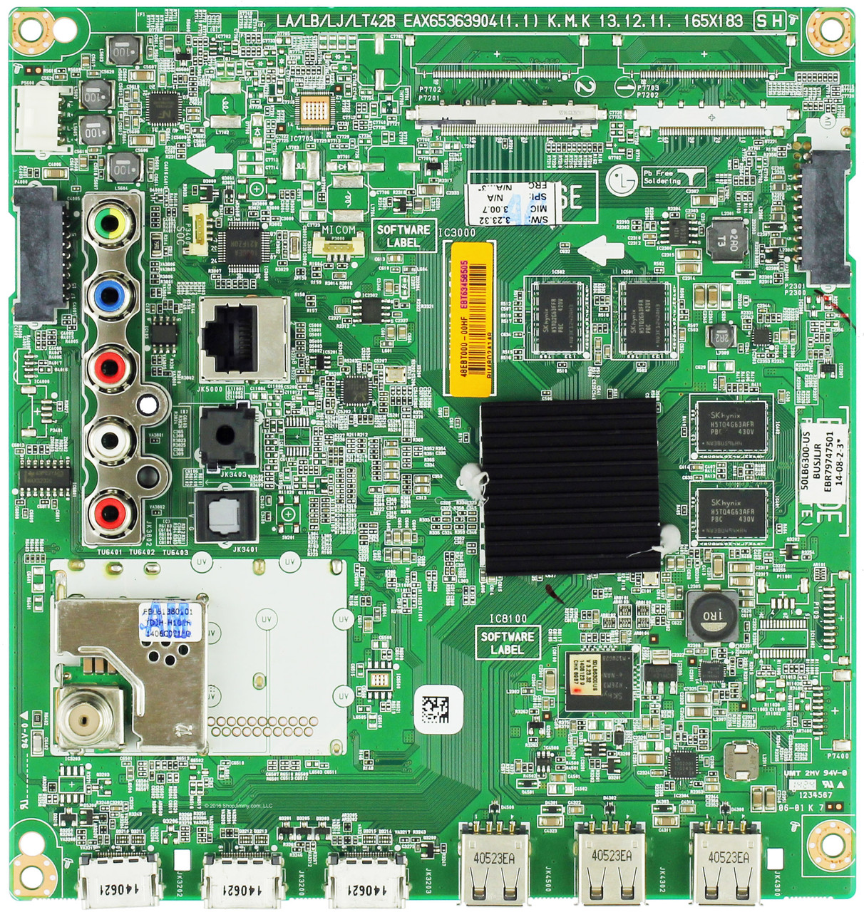 LG EBT63458505 Main Board for 50LB6300-US.BUSJLJR