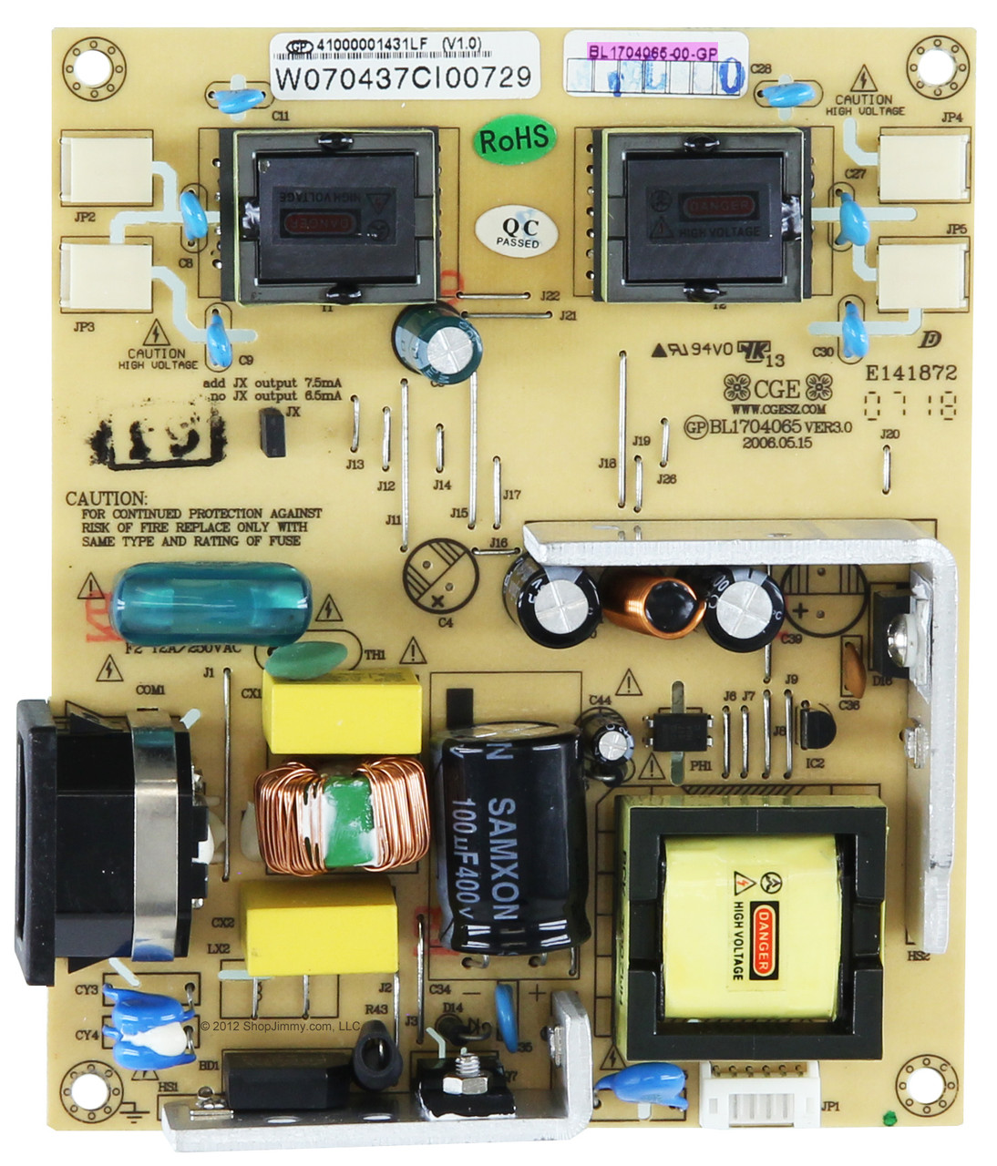 Emprex BL1704065-00-GP Power Supply / Backlight Inverter