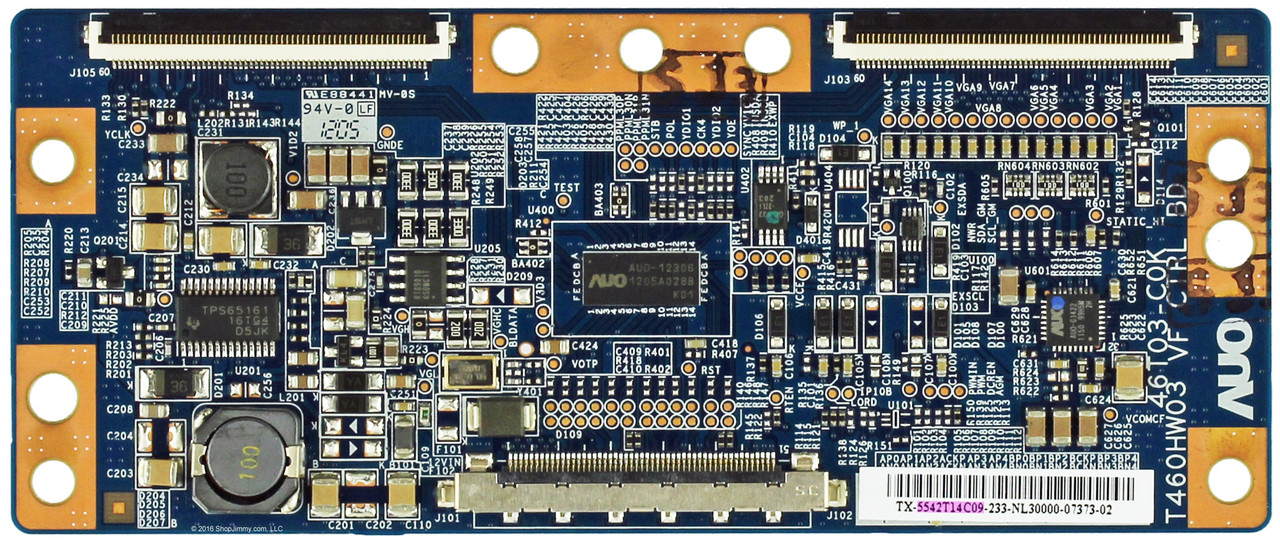 AUO 55.42T14.C09 (46T03-C0K, T460HW02) T-Con Board