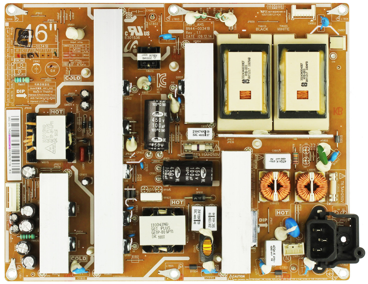 Samsung BN44-00341B Power Supply / Backlight Inverter
