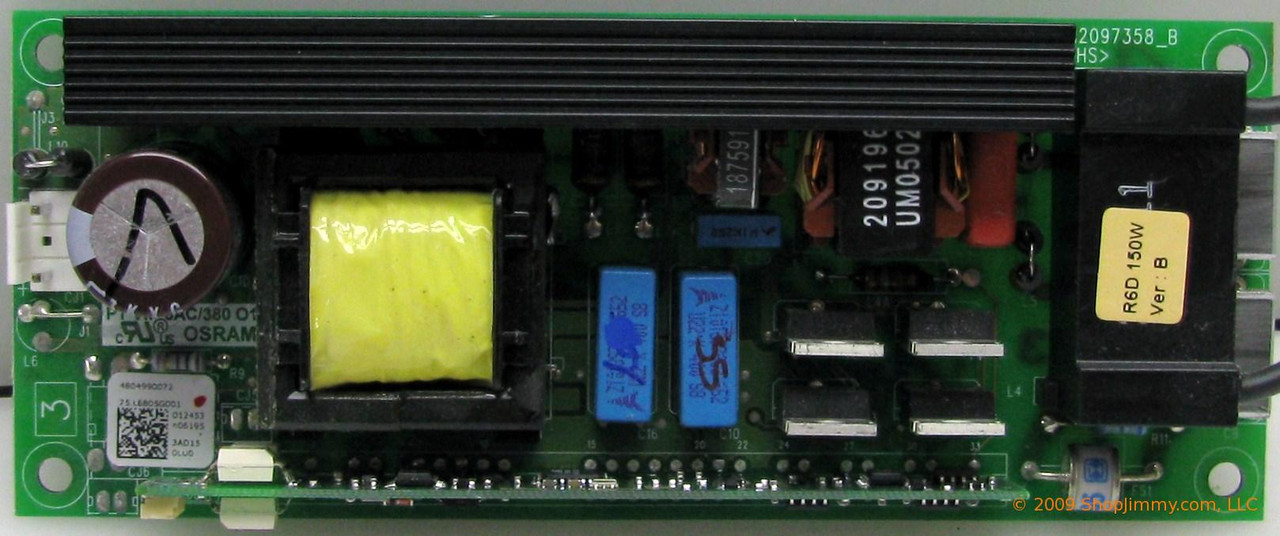 Mitsubishi 938P060010 (938P060A10, ZNN2097358_B) Lamp Ballast