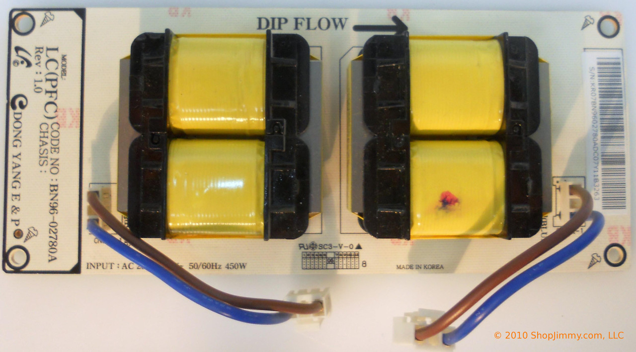 Samsung BN94-02780A Power Supply for PS42D5SDX/XEU