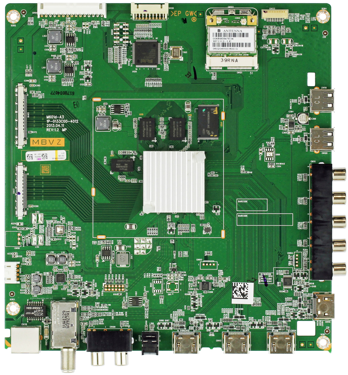 Vizio Y8386224S Main Board for M801D-A3R (1P-0133C00-4012)