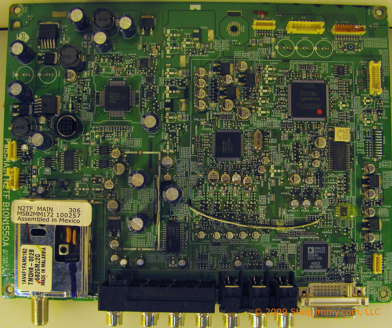 Sanyo N2TF (PWB.MAIN N2TF, B10N1550A) Main Board for P23845-00