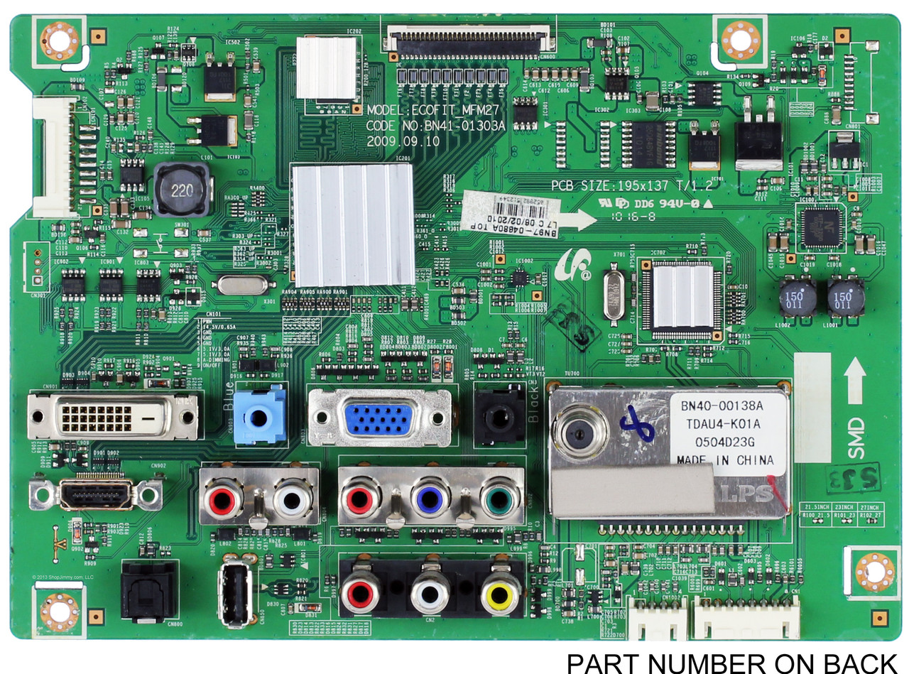 Samsung BN94-03837A Main Board for LS27EMNKUY/ZA EM27TS