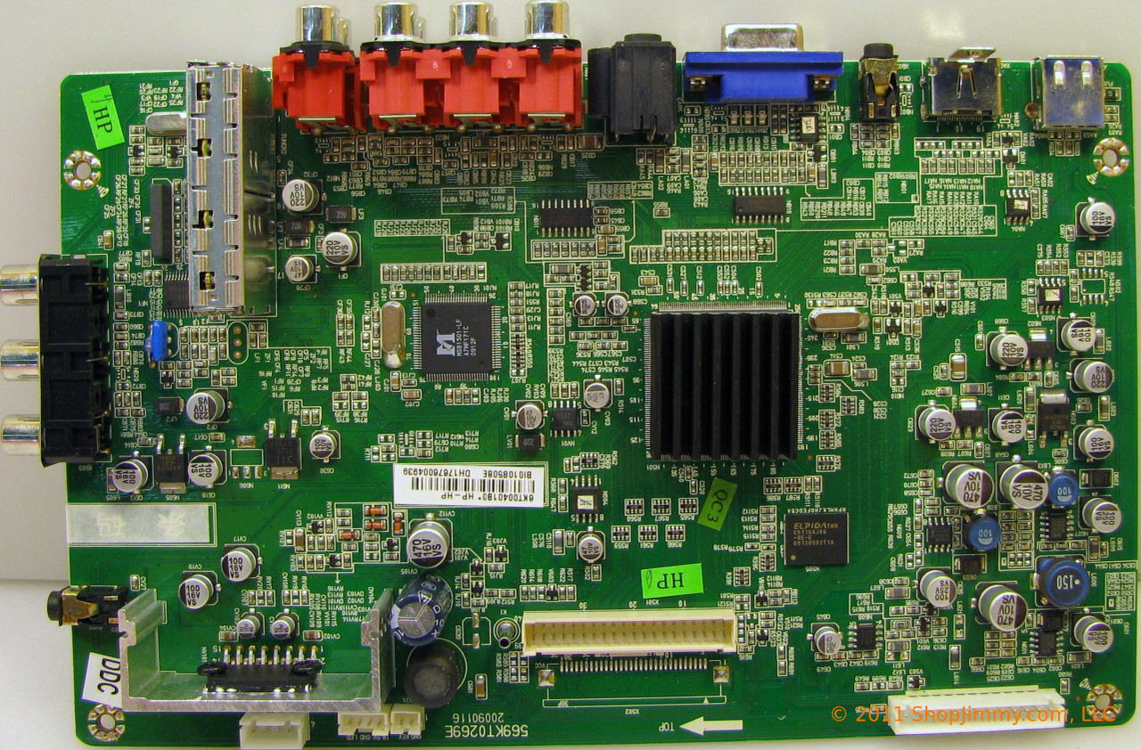 Dynex 6KT00401B0 (569KT0269E) Main Board for DX-L19-10A