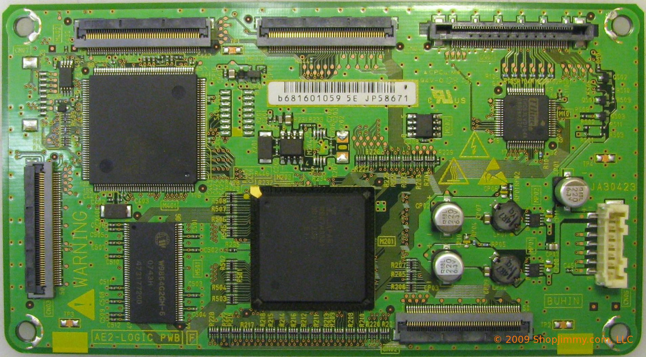 Hitachi FPF49R-LGC58672 Main Logic CTRL Board