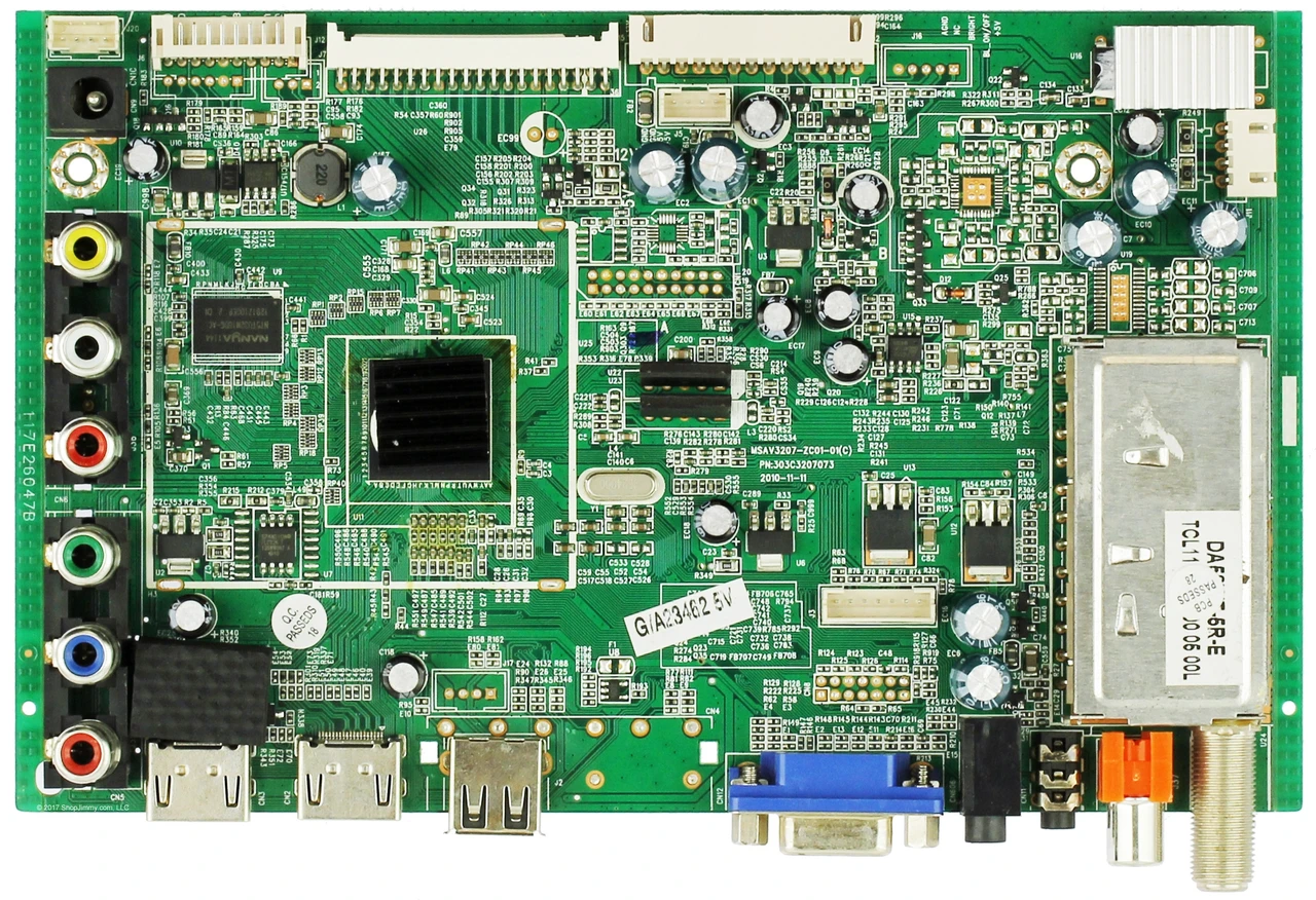Westinghouse 222-110615003 Main Board for LD-2480