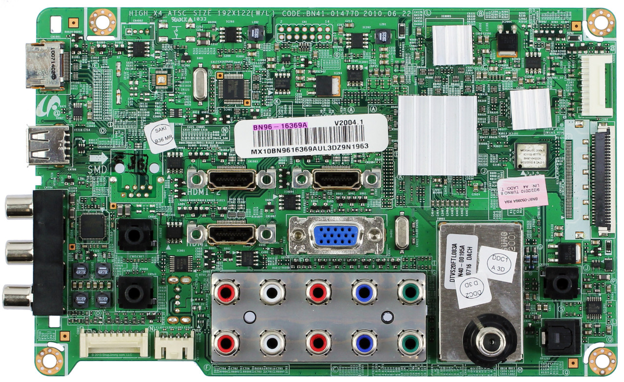 Samsung BN96-16369A Main Board for LN32C540F2DXZA