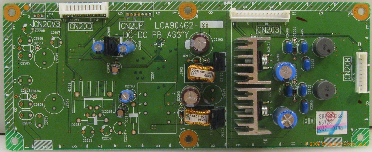 JVC SRP-2023A-M2 (SRP-2023A) Regulator Board for HD-52G886