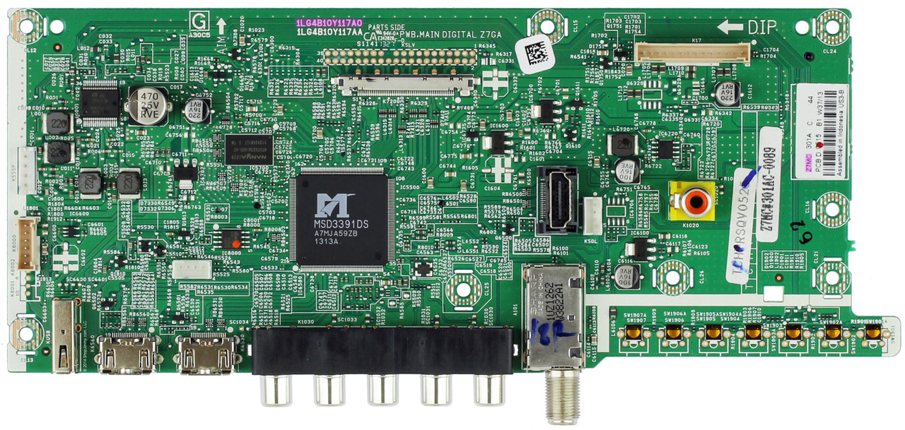 Sanyo 1LG4B10Y117A0 Z7MC Digital Main Board for DP55D33 (P55D33-00 Chassis)