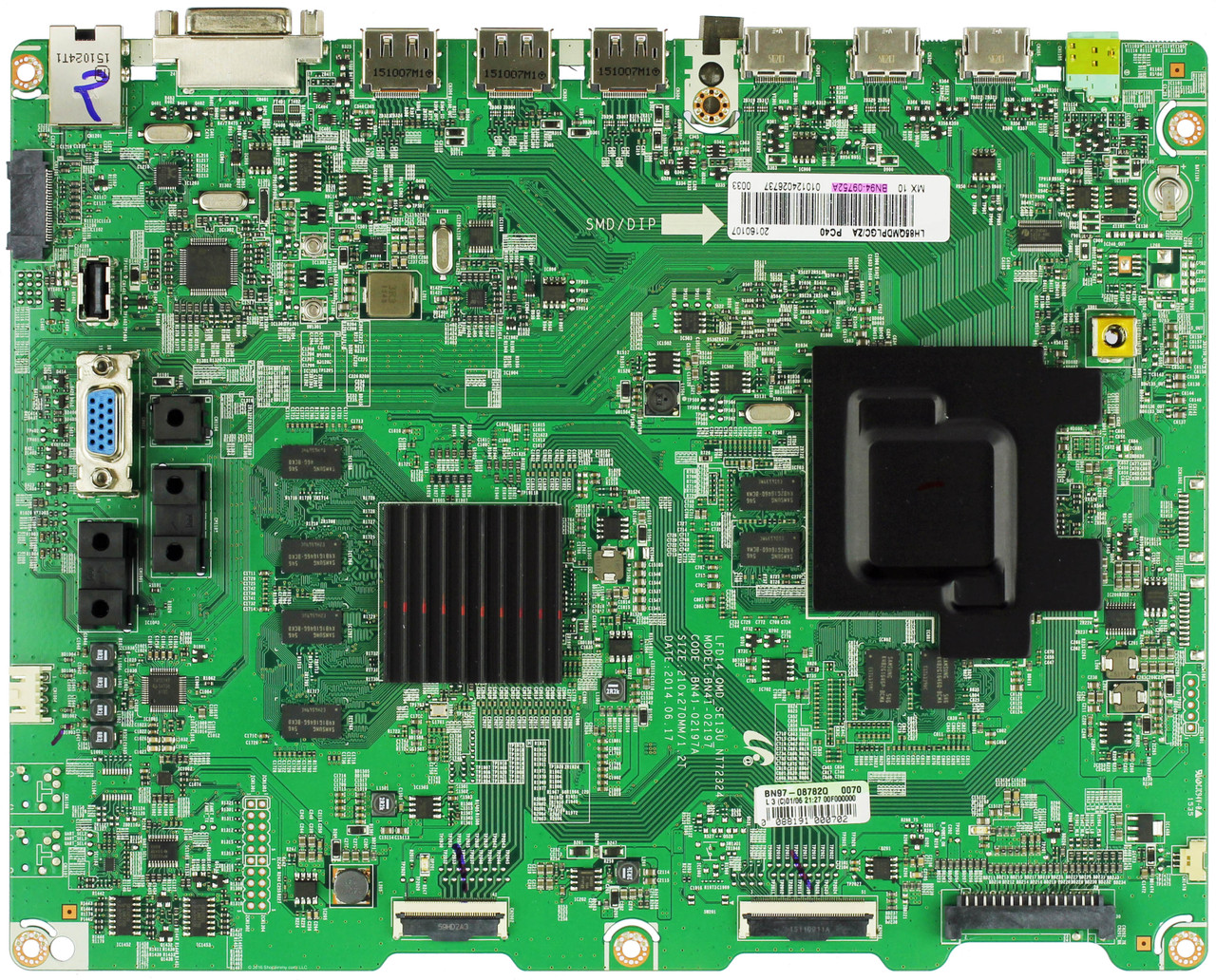 Samsung BN94-09752A Main Board for LH85QMDPLGC/ZA (Version UY02)