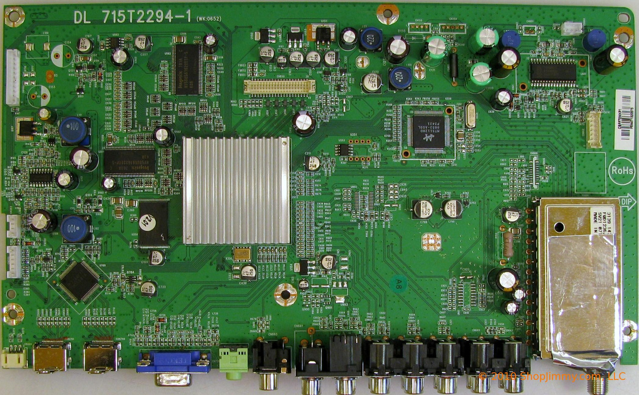 Philips 996500043801 (715T2294-1, CBPF72MKP1) Scaler Board