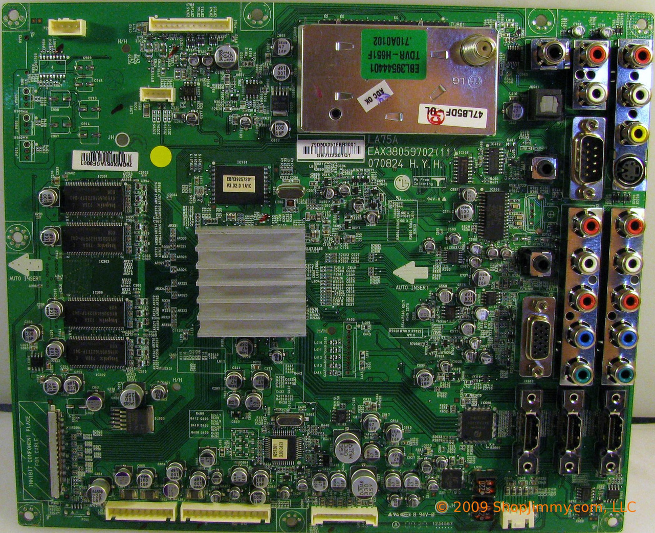 LG EBR39257301 (EAX38059702) Main Board for 47LB5DF-UL