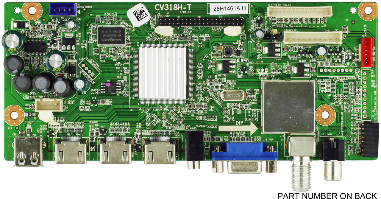 Element TI12300-1 Main Board for ELGFW601