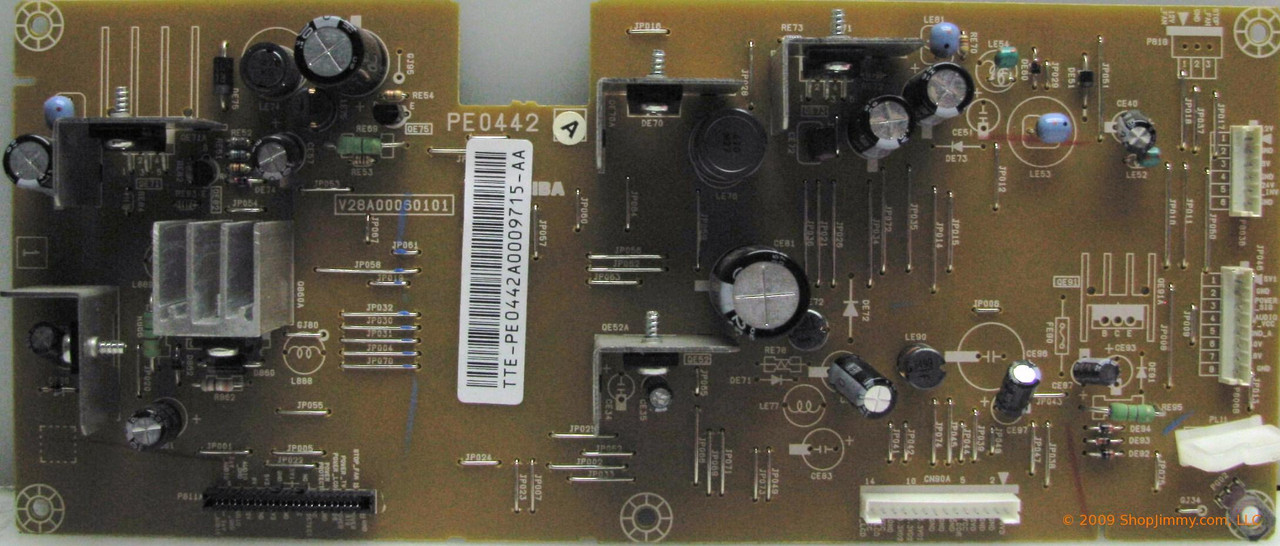 Toshiba 75008933 Low_B Printed Circuit Board Assembly