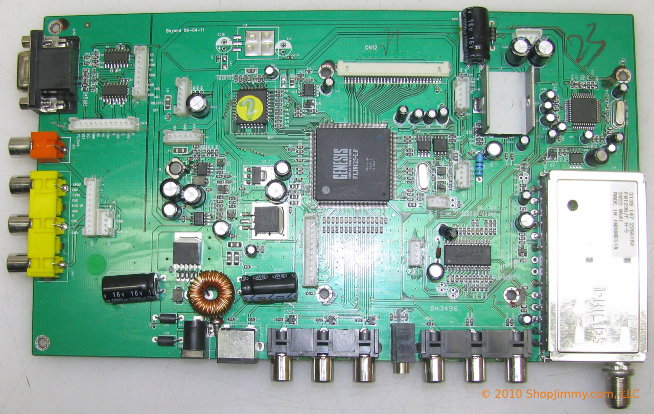 Coby 002-FD15-7011-00 Main Board for TF-DVD1770