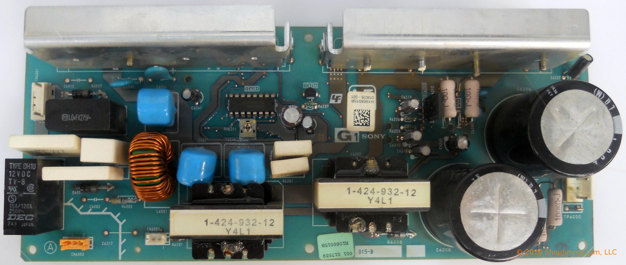 Sony A-1068-015-B (1-862-610-12) G1 Board for KE-P42M1