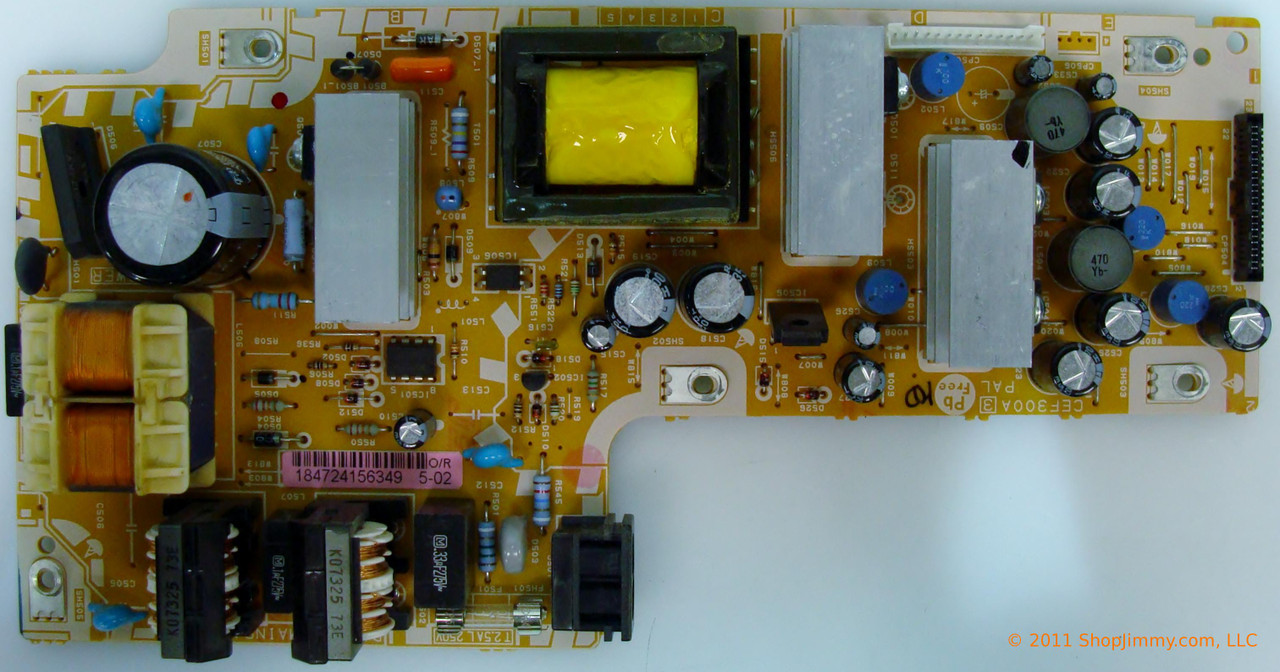 Sharp CEF300A (ETL-XPC-204T) Power Supply for LC-20AD5E-BK