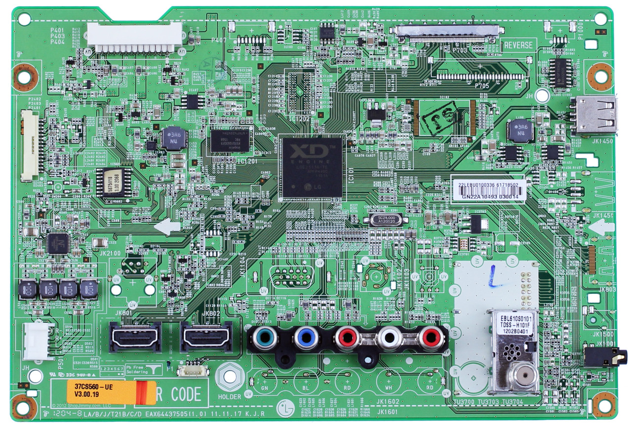 LG EBR75180201 (EAX64437505(1.0)) Main Board for 37CS560-UE