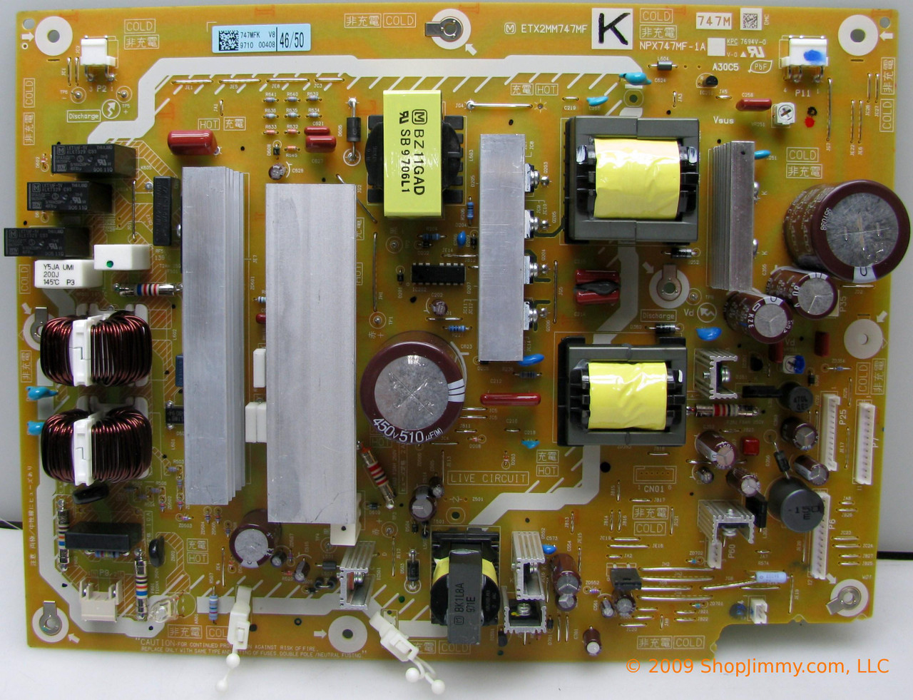 Panasonic ETX2MM747MFK (ETX2MM747MF) Power Supply Unit